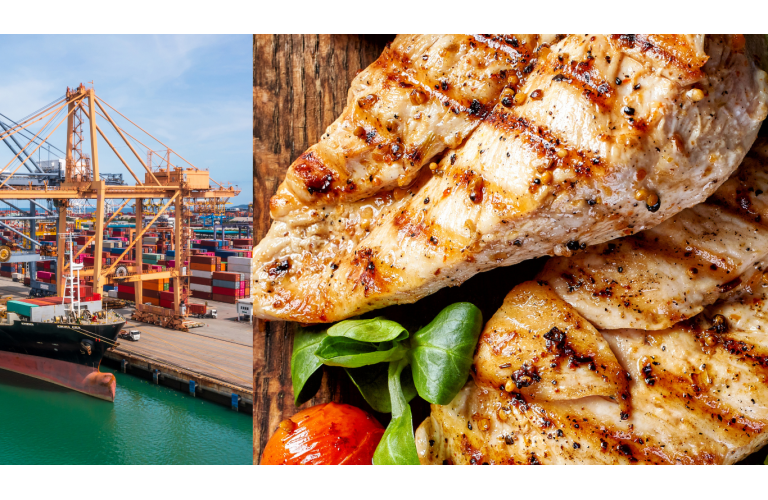 Exportações de carne de frango podem bater recorde em 2025