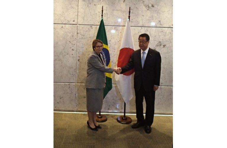 Diálogo Brasil-Japão: Tereza Cristina defende ampliação do comércio agrícola bilateral